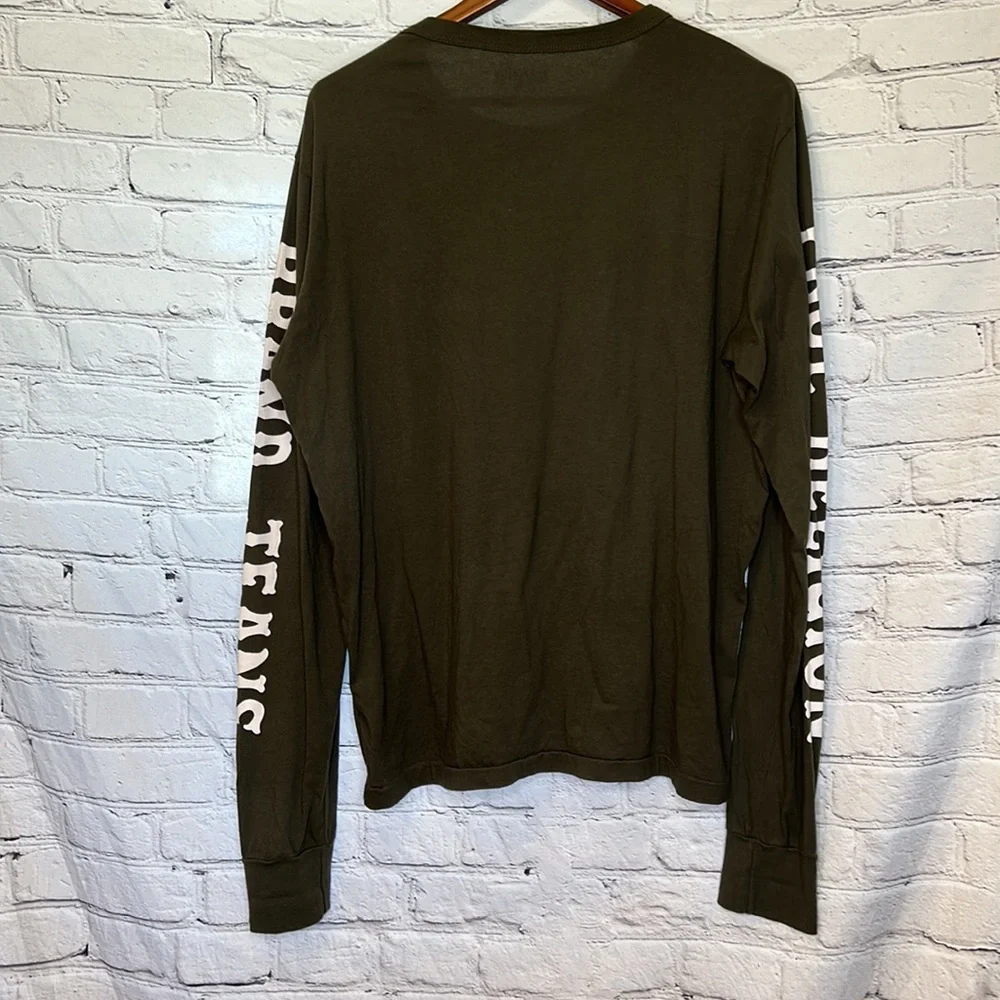 True Religion Hunter Green Long Sleeve T-Shirt Size XXL Excellent Condition